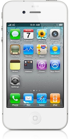 Смартфон APPLE iPhone 4 8GB White - Печора