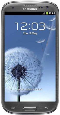 Смартфон Samsung Galaxy S3 GT-I9300 16Gb Titanium grey - Печора